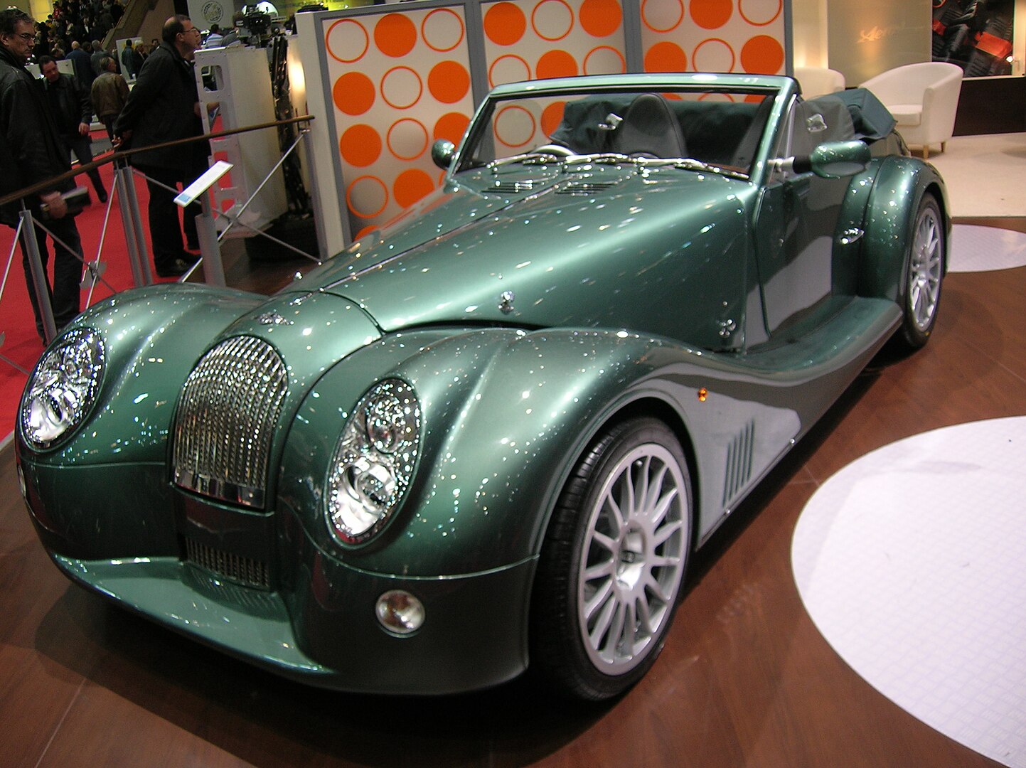 Morgan Aero 8. Image by Semnoz via Wikimedia Commons